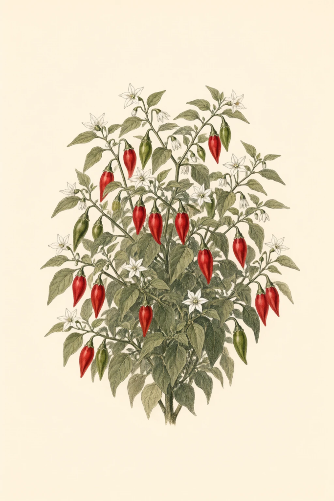Apache botanical illustration