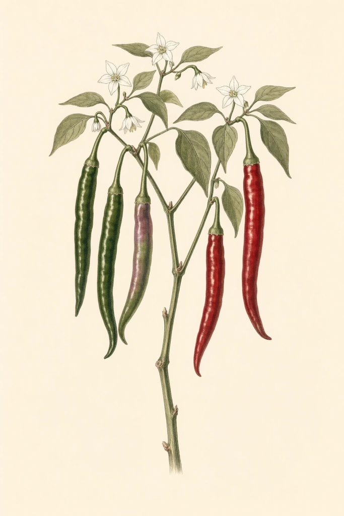 Cheongyang botanical illustration