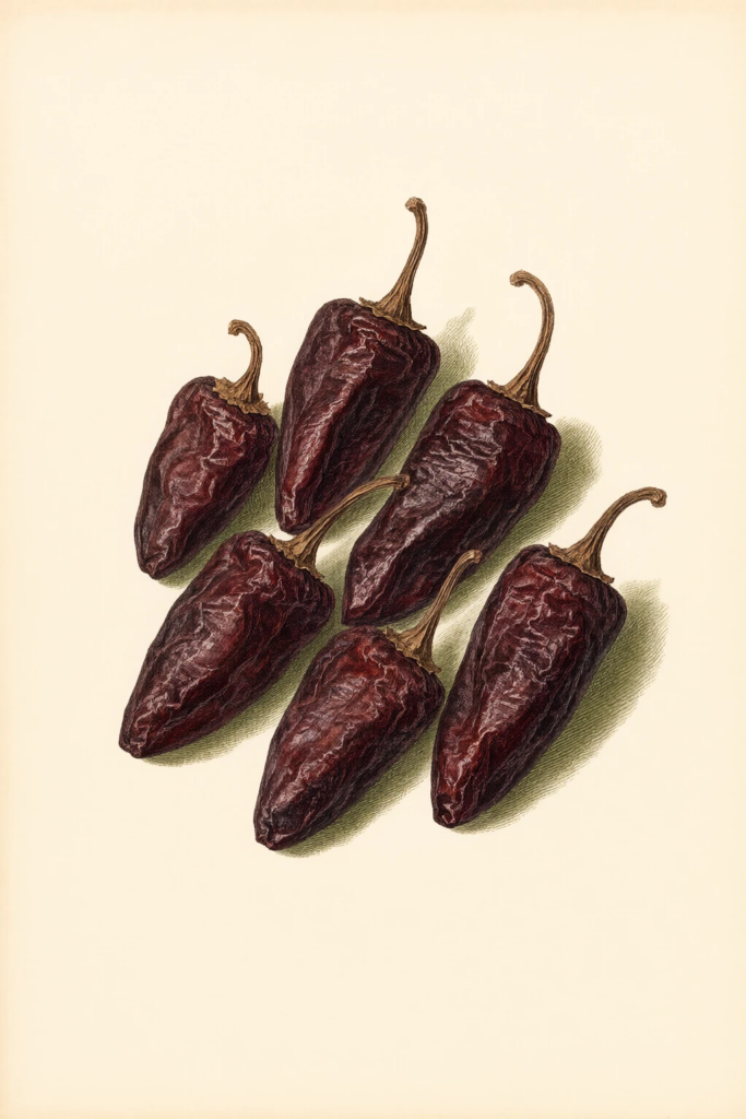 Chipotle botanical illustration