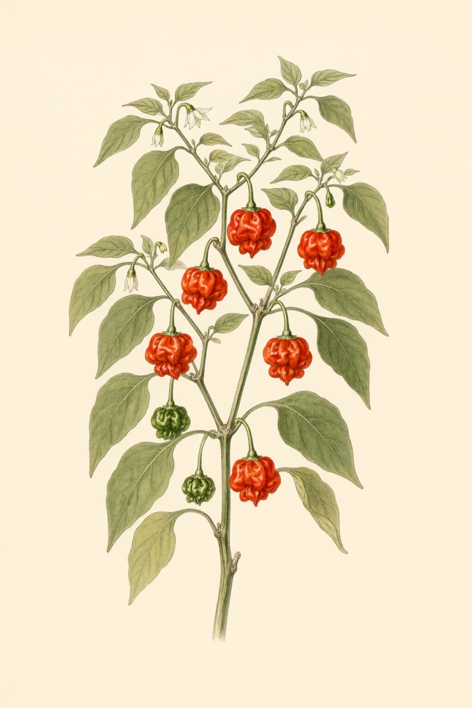 Dragon’s Breath botanical illustration