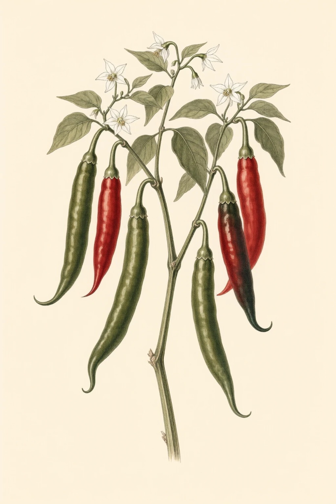 Española Improved botanical illustration