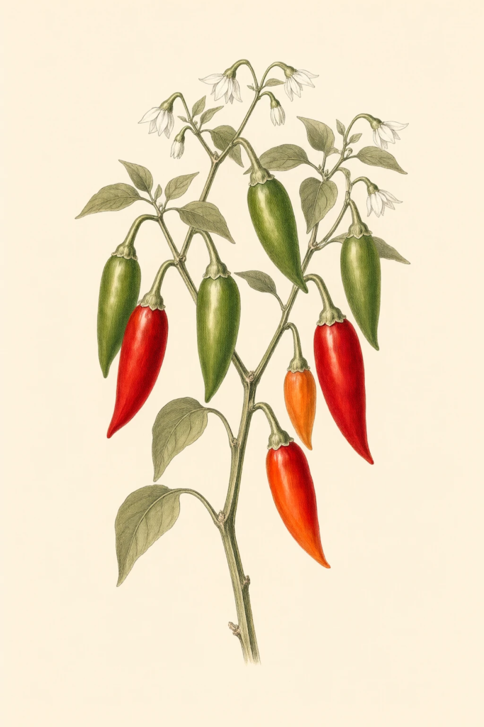 Fresno botanical illustration