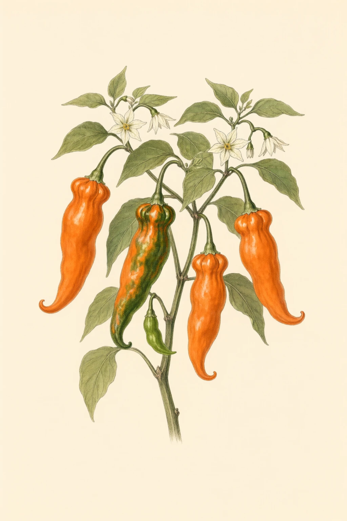 Habanada botanical illustration