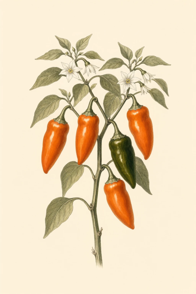 Hamík botanical illustration