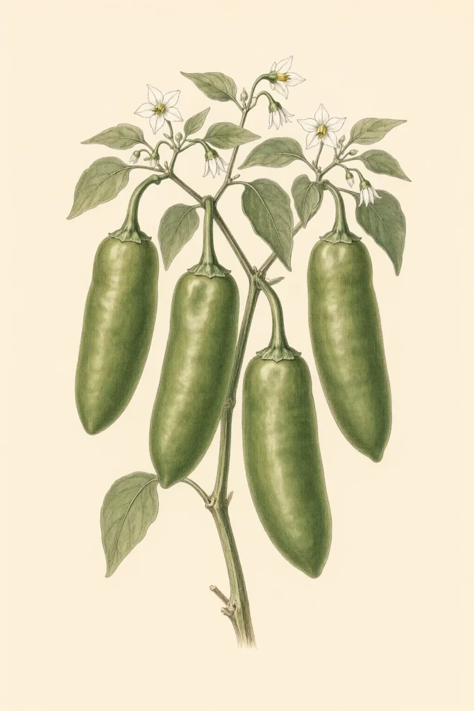 New Mexico 6-4 botanical illustration