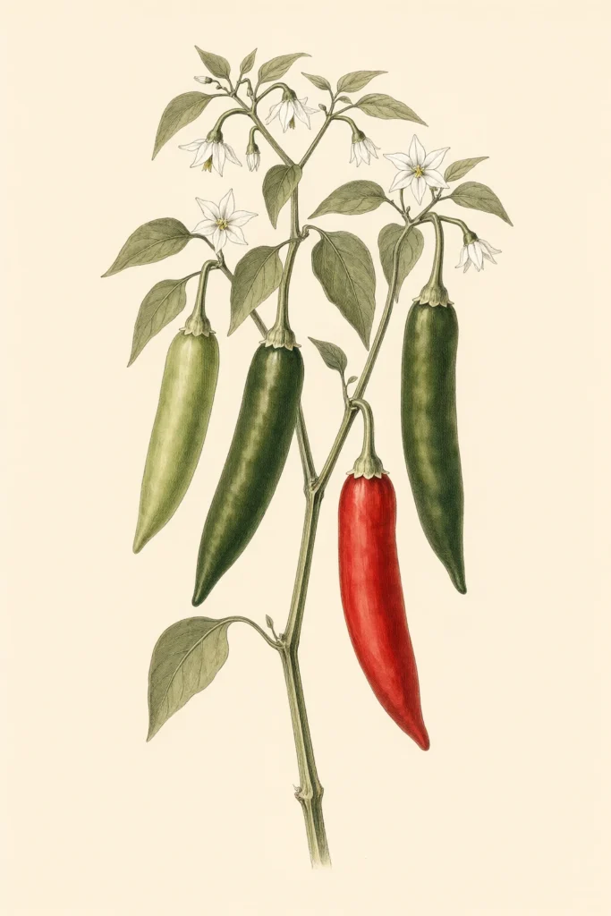 New Mexico No. 9 botanical illustration