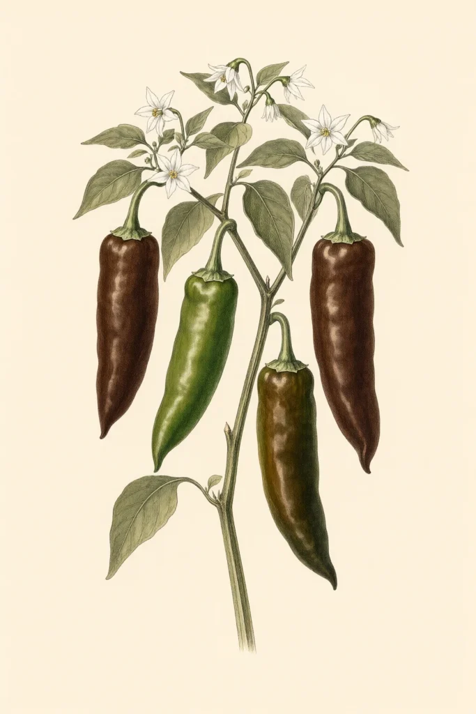 NuMex Eclipse botanical illustration
