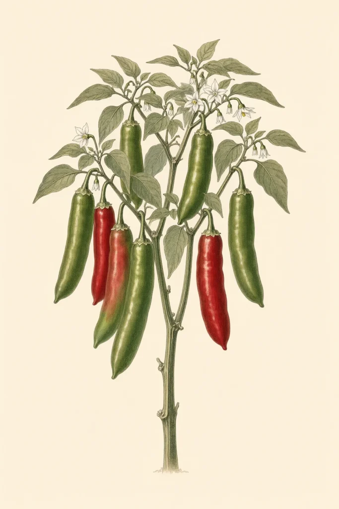 NuMex Heritage 6-4 botanical illustration