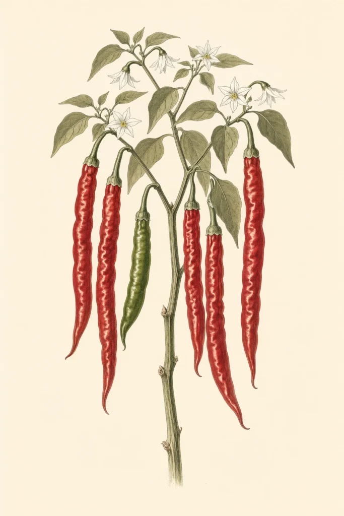 NuMex Las Cruces botanical illustration