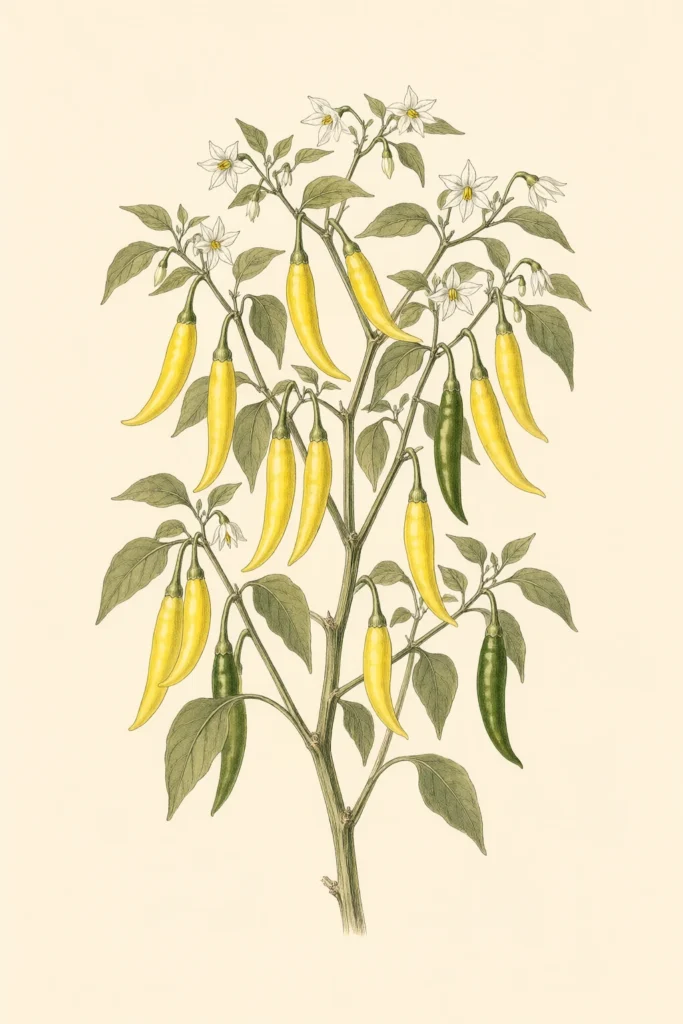Radiance botanical illustration