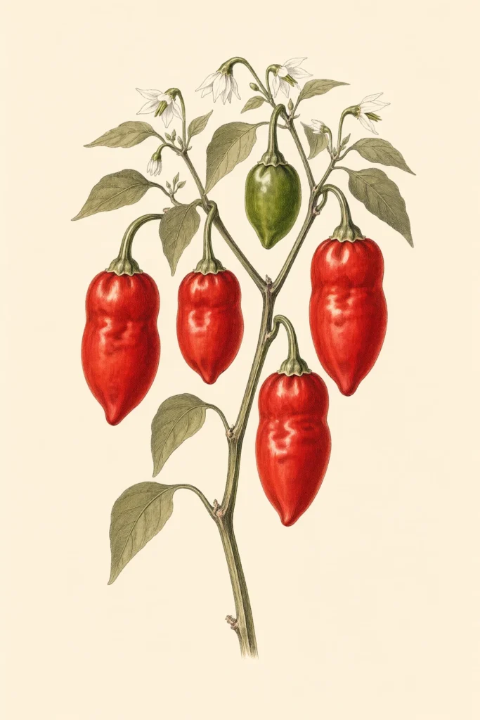 Warangal Chapata botanical illustration